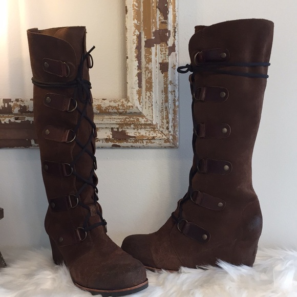 sorel cate the great wedge boot